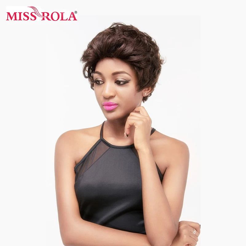 Miss Rola Hair Brazilian Human Hair Pixie Cut