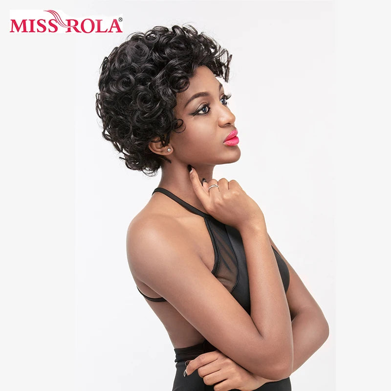 Miss Rola Hair Brazilian Human Hair Pixie Cut