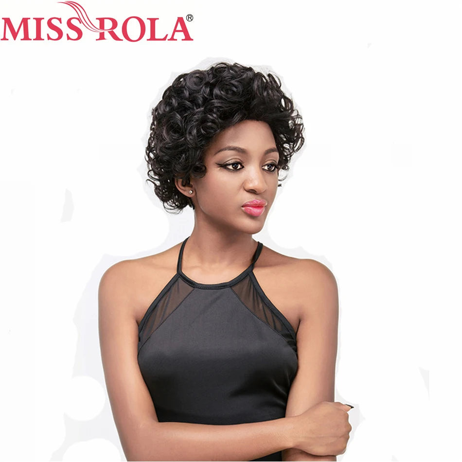 Miss Rola Hair Brazilian Human Hair Pixie Cut