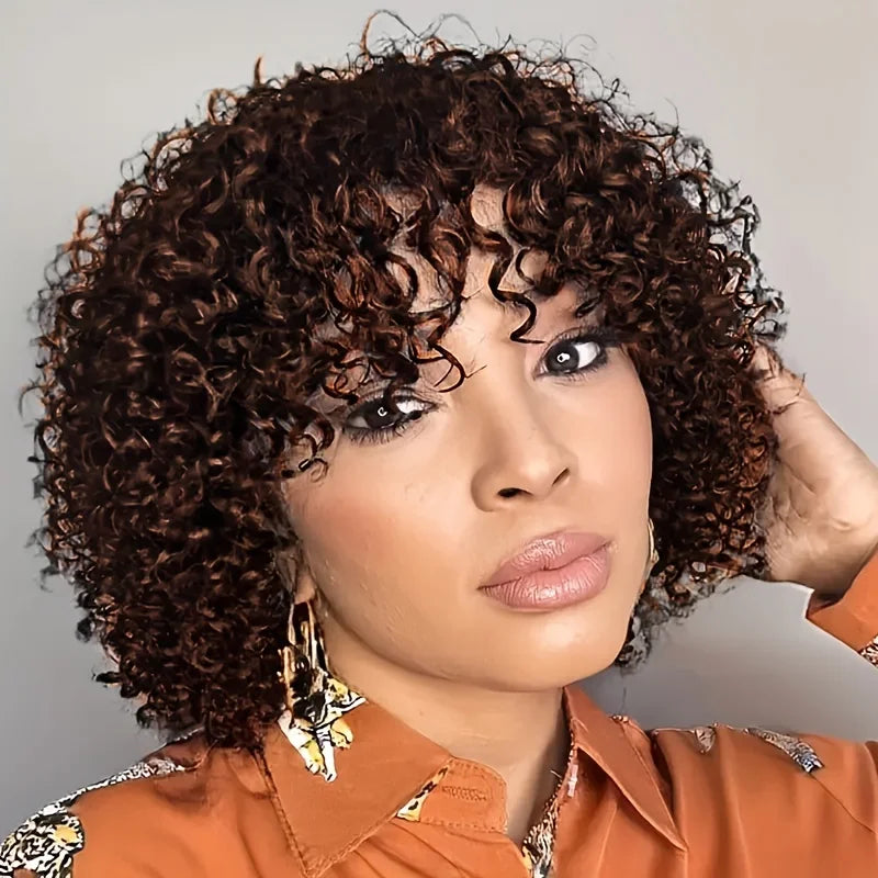 Human Hair Wig for Women Short