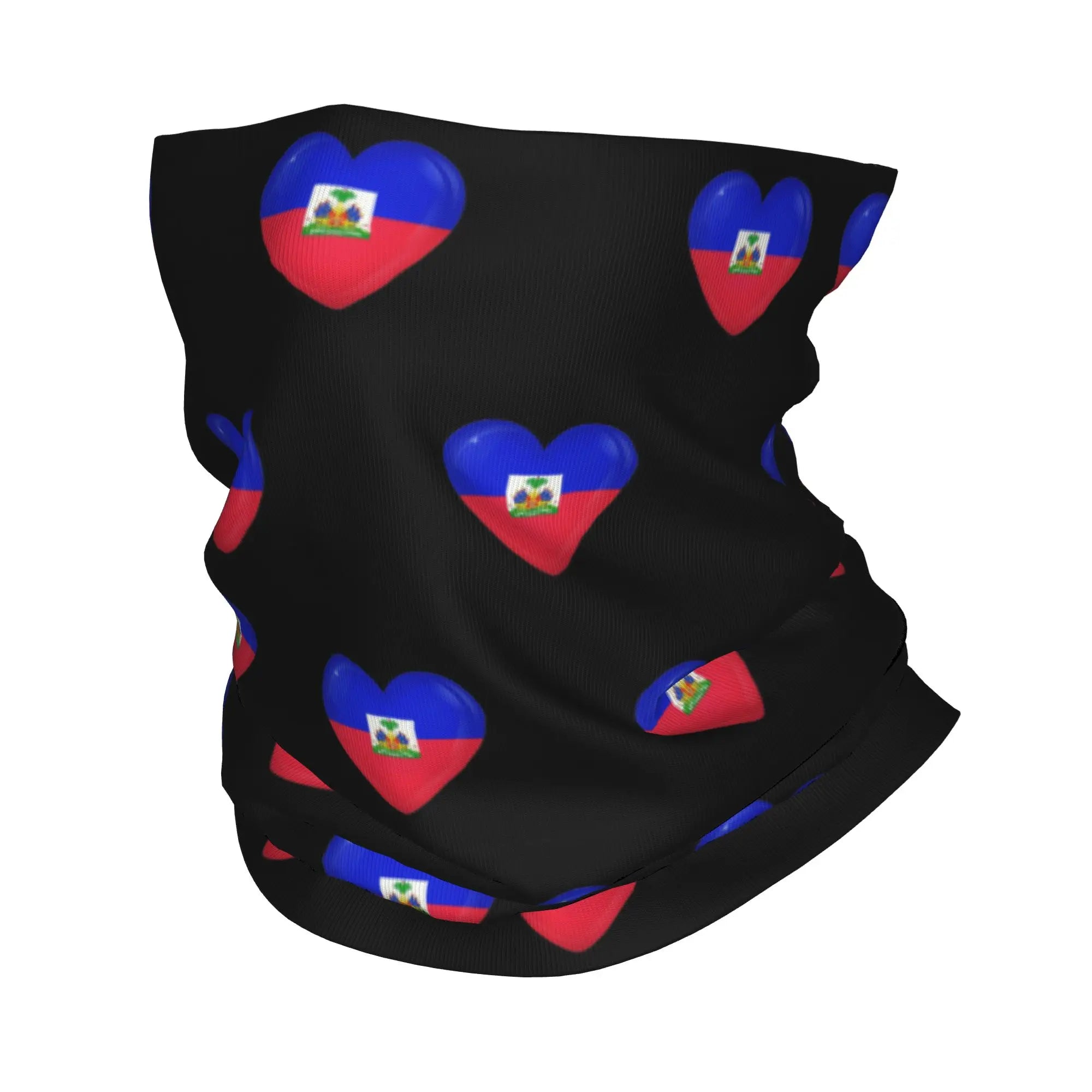 Custom Flag of Haiti Bandana Winter