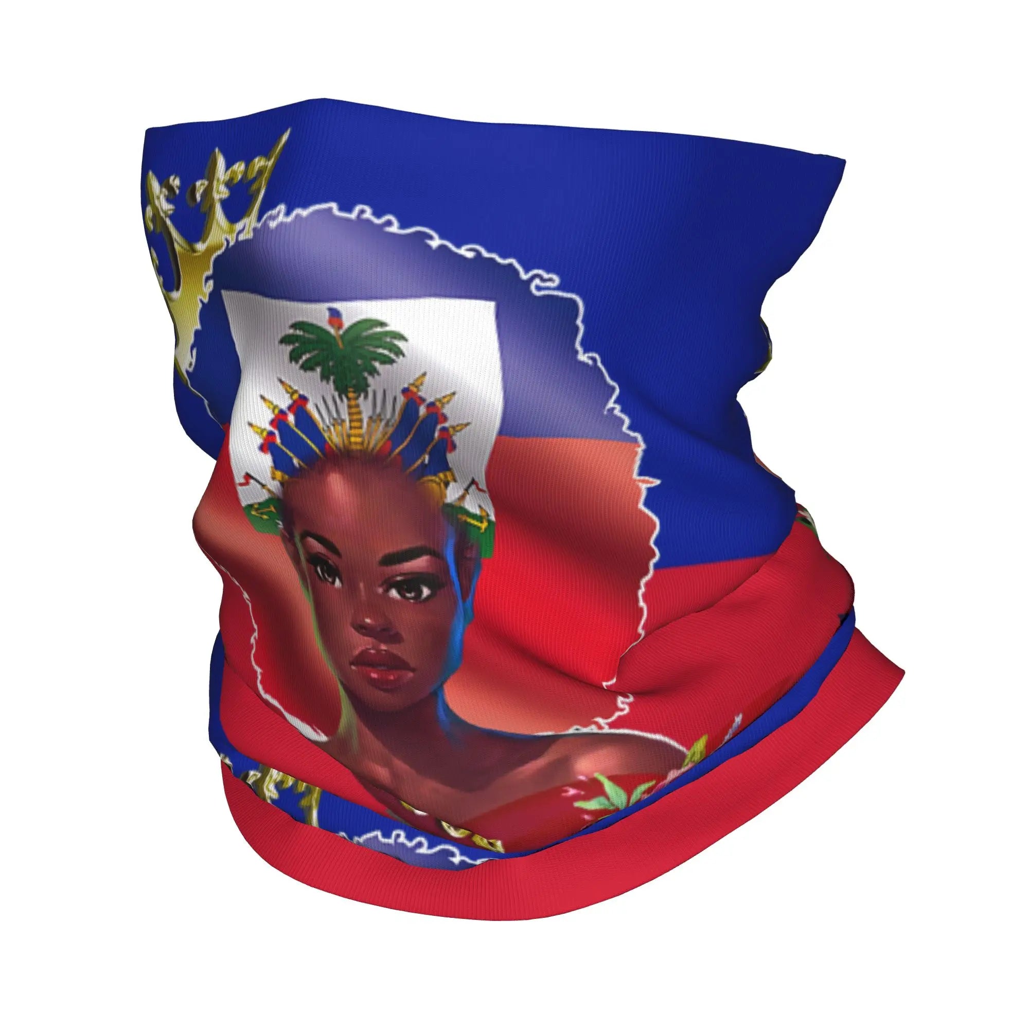 Custom Flag of Haiti Bandana Winter