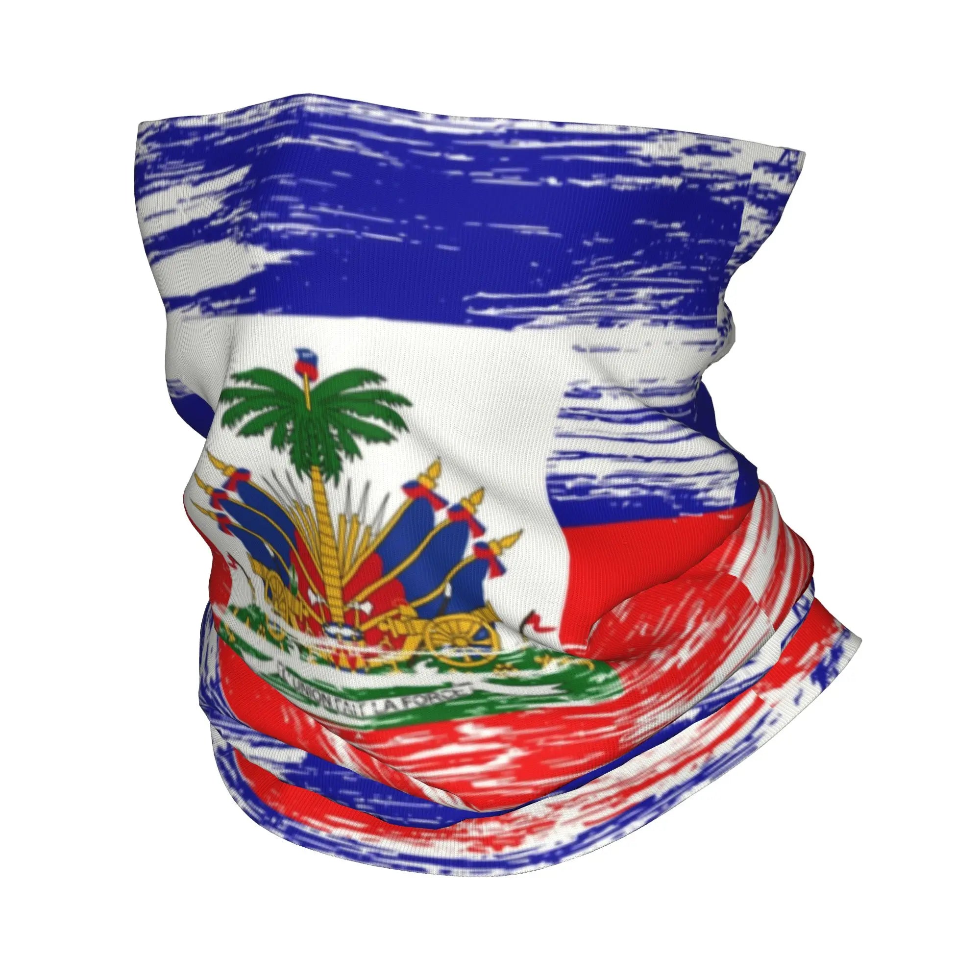 Custom Flag of Haiti Bandana Winter