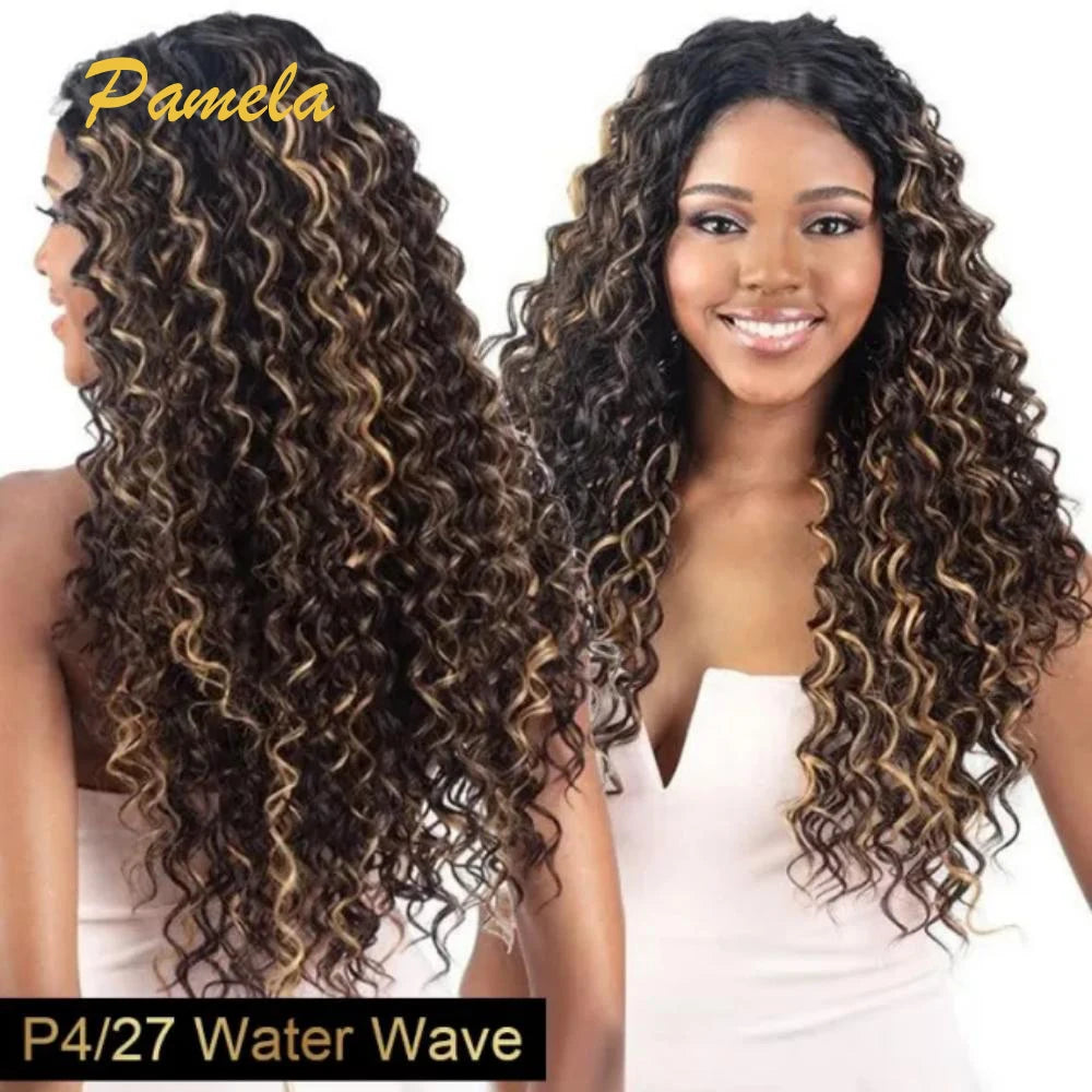 Highlight Colored Feather Crochet Hair 4/27 or Woman