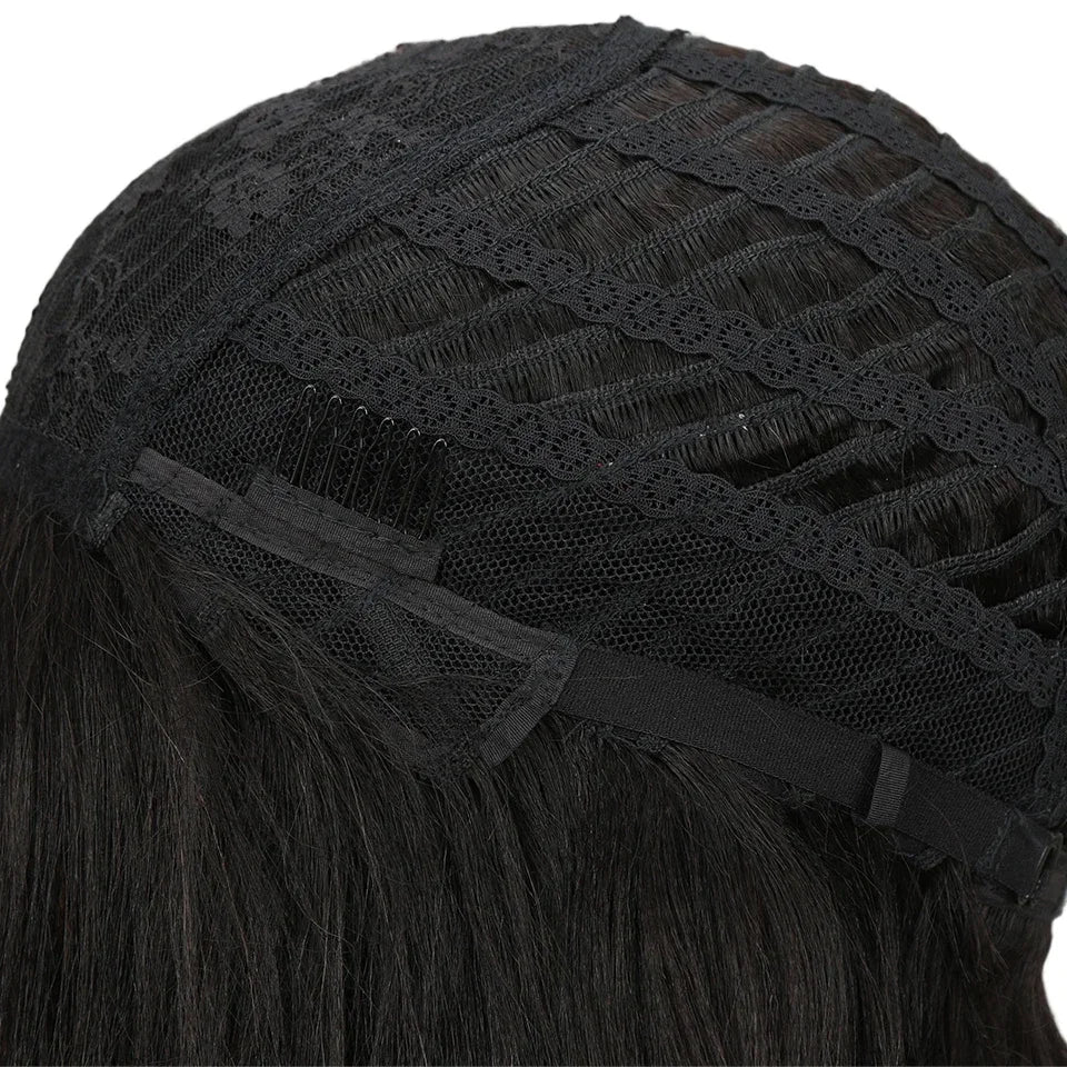 Short Human Hair Wigs for Women Natural