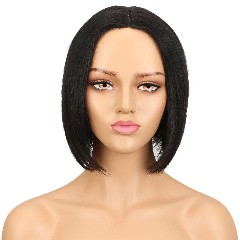 Short Human Hair Wigs for Women Natural