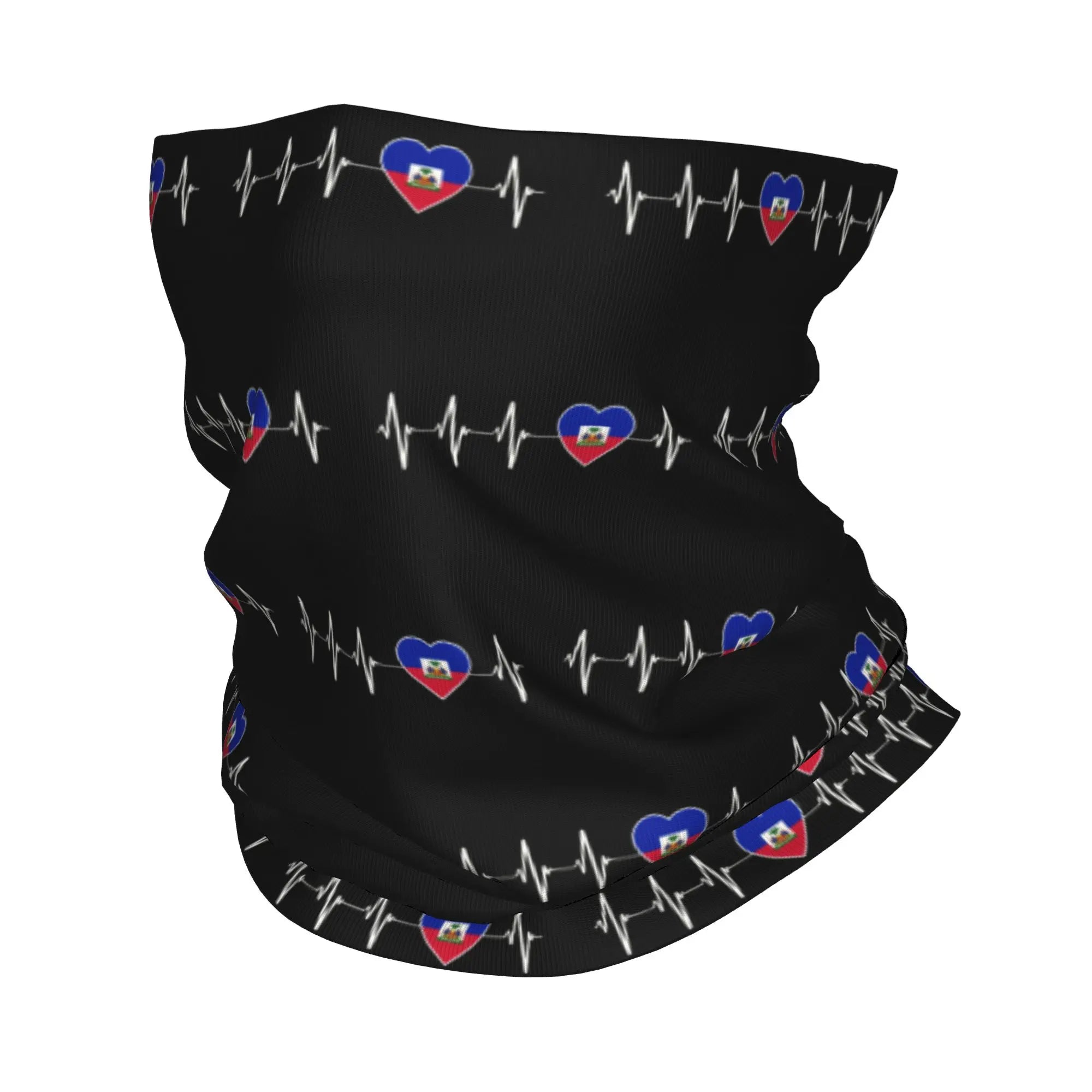 Custom Flag of Haiti Bandana Winter