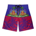 Haiti Flag Logo 3D Print Sport Quick-dry Breathable Men Women Kid Shorts