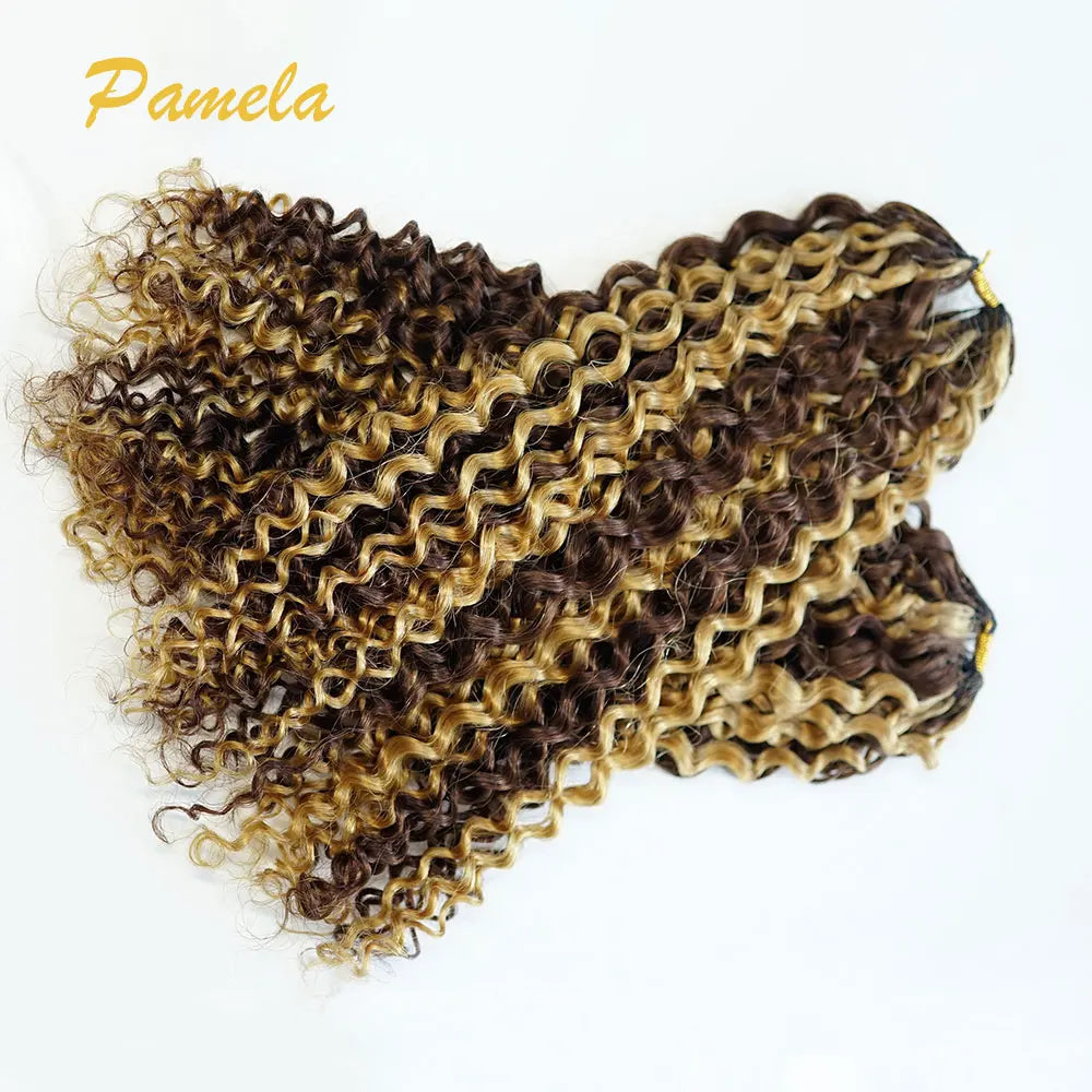Highlight Colored Feather Crochet Hair 4/27 or Woman