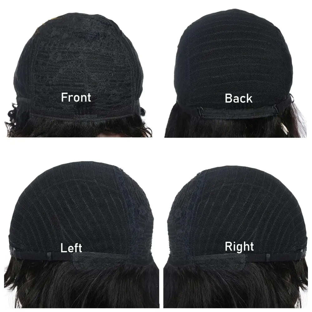 Highlight Afro Kinky Curly Human Hair Wigs
