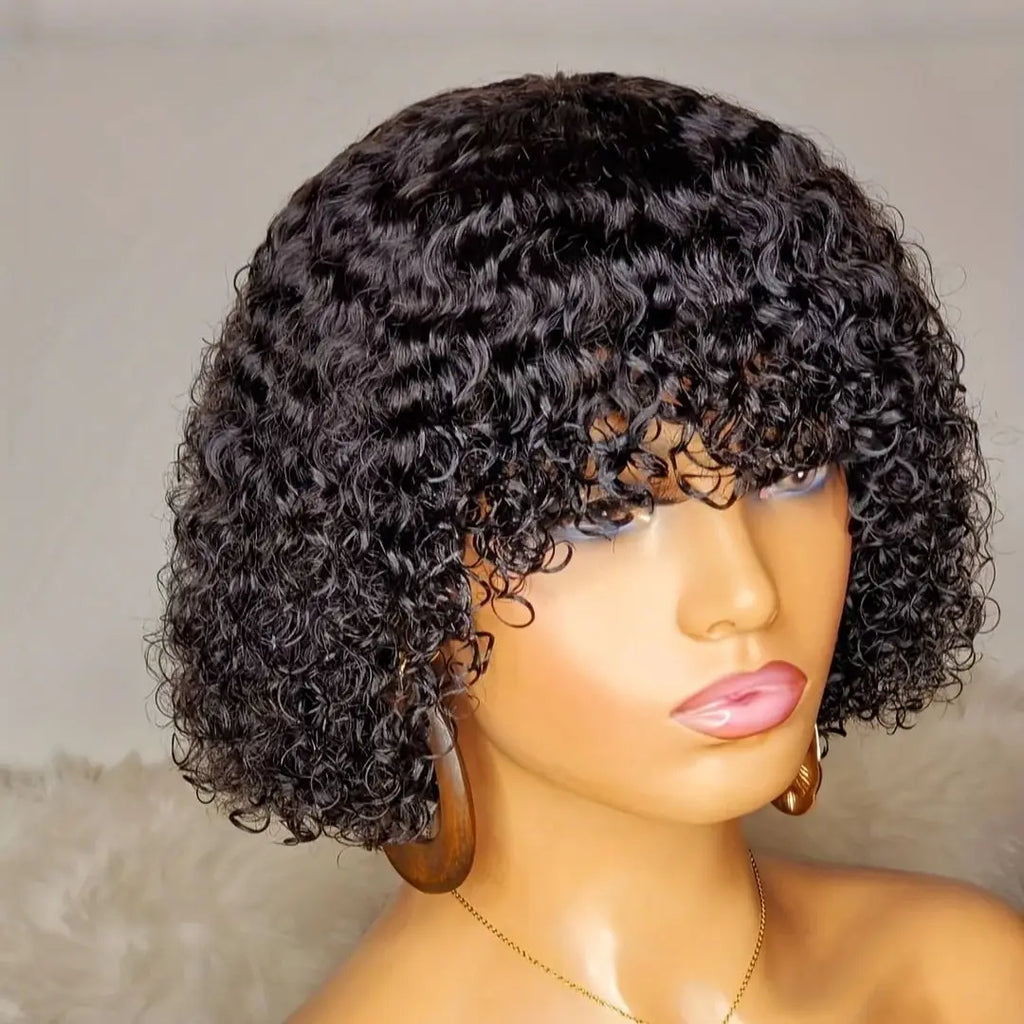 Human Hair Wig for Women Short